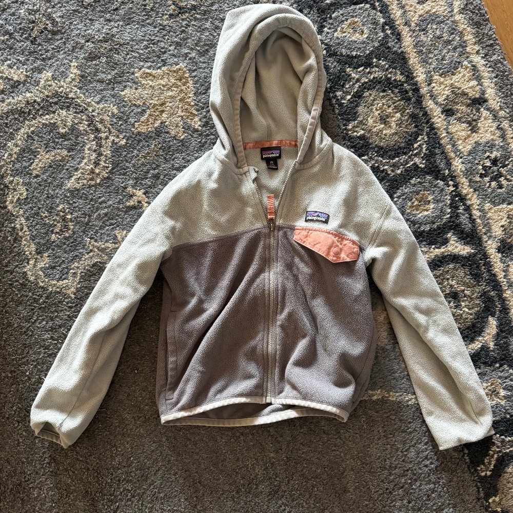 Girls Patagonia Micro D Snap-T Fleece Jacket